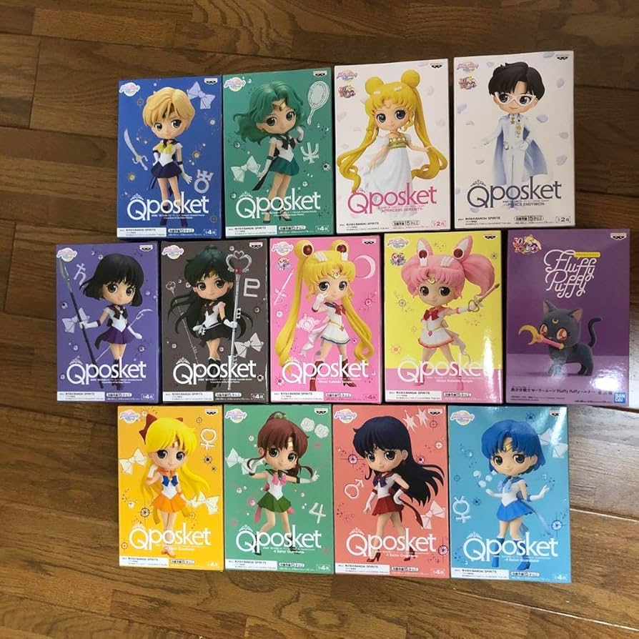 セーラームーン フィギュア 12体セット qposket アミューズメント