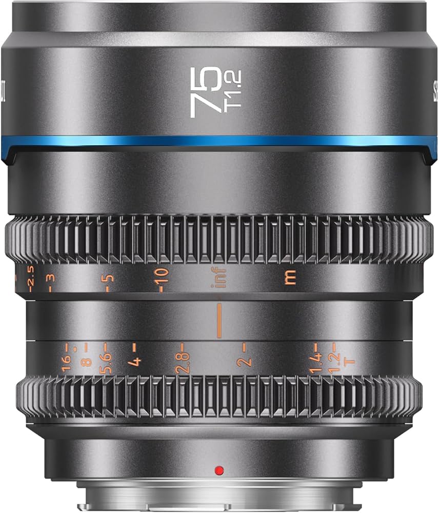 Amazon.com : SIRUI Night Walker 75mm S35 Telephoto Cine Lens, T1.2