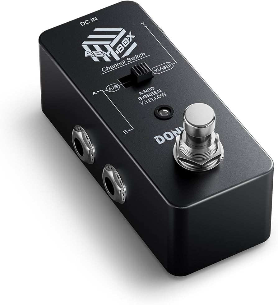 Amazon.com: Donner ABY Box Line Selector AB Switch Mini Guitar
