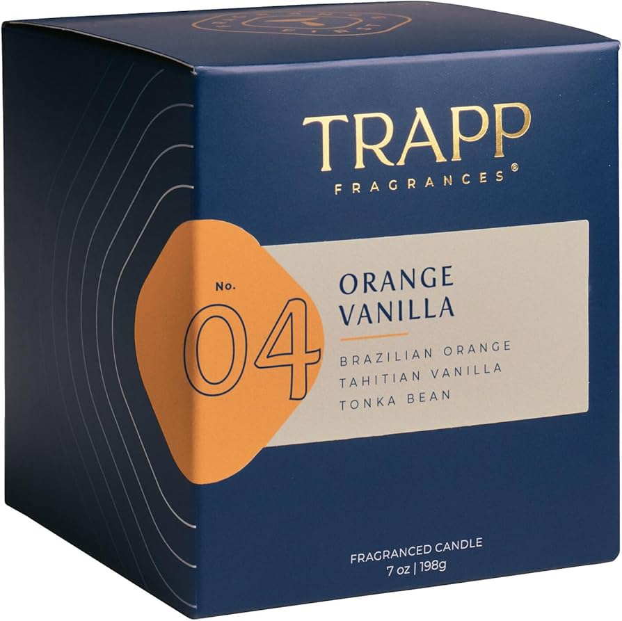 Amazon.com: Trapp - No. 4 Orange Vanilla - 7 oz. Signature Candle