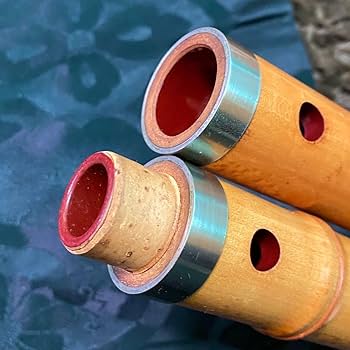 Amazon.co.jp: 尺八 琴古流 一尺八寸管 中継ぎ 銀巻き音出し確認済み