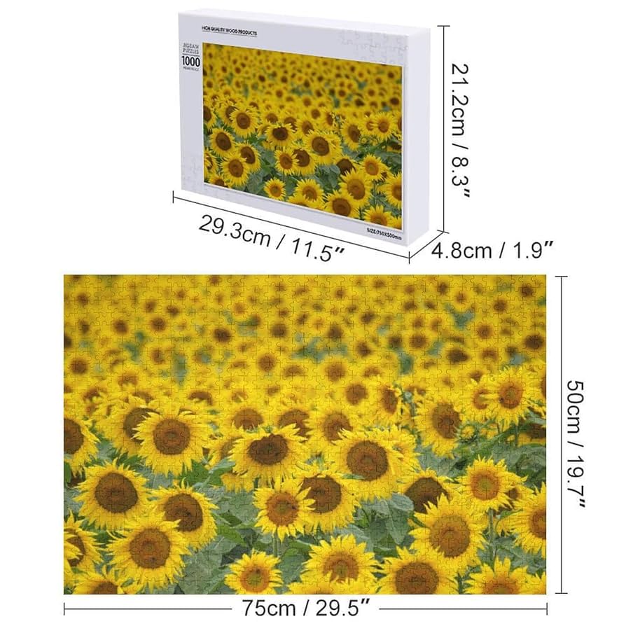 ジグソーパズル 【廃番商品】 ひまわりの咲く丘 91G1Qvws9SL._AC_UF350,