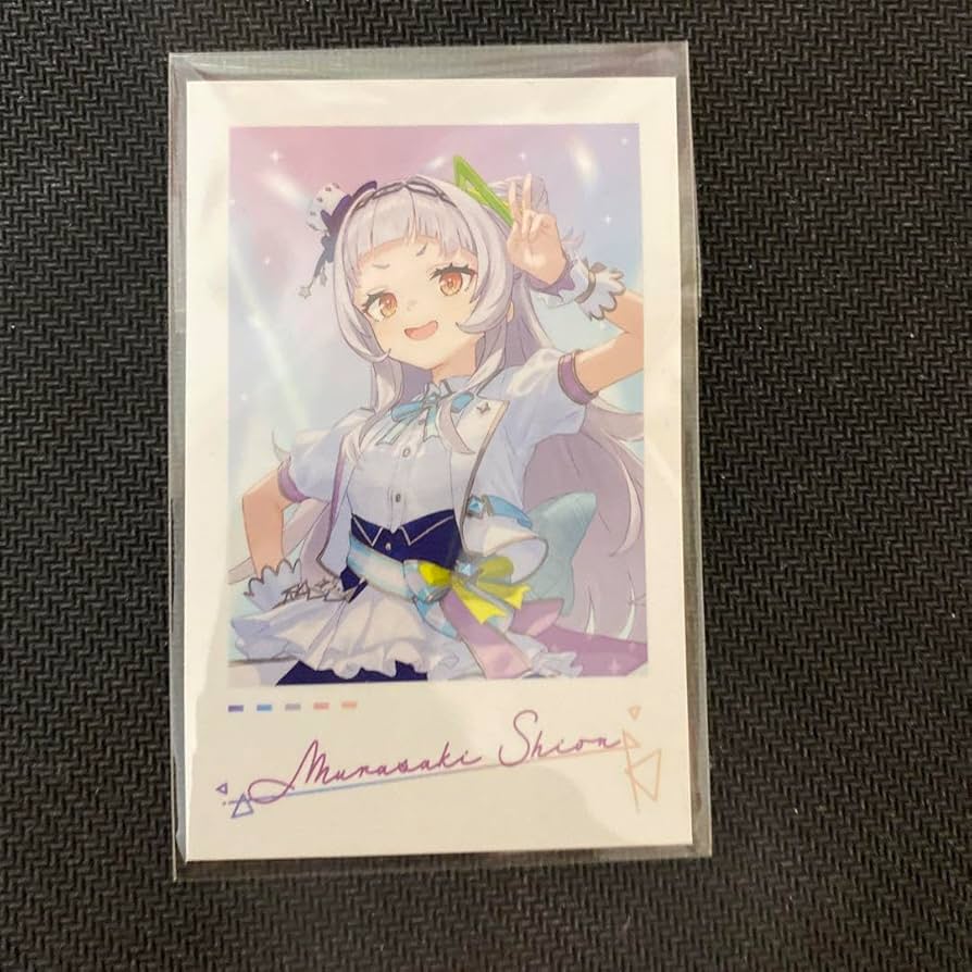 Amazon.co.jp: ホロ ライブ 5thfes stage3 チェキ風カード 紫咲シオン