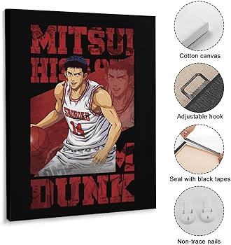 Amazon.co.jp: アートパネル スラムダンク 三井寿 装飾画 30x40cm