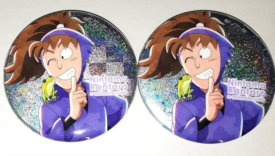 忍たま乱太郎 鉢屋三郎 原画展 缶バッジ