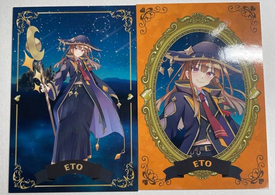 魔法学園 直筆 サイン トレカ えと 直筆サイン】カラフルピーチ から