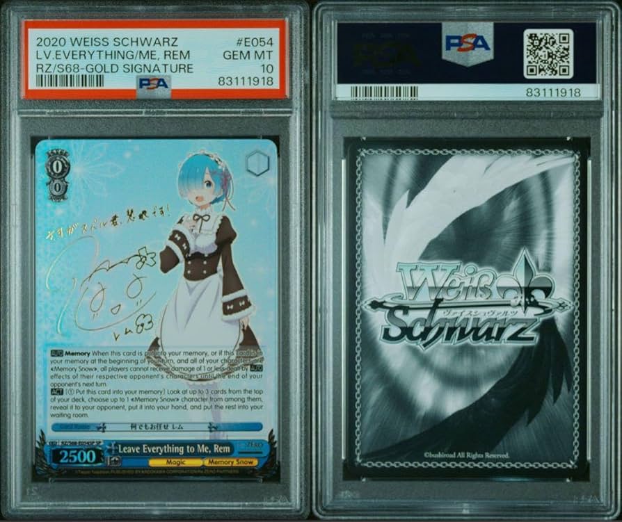 ヴィクトリースパーク デート・ア・ライブ 時崎狂三 SP サイン PSA10