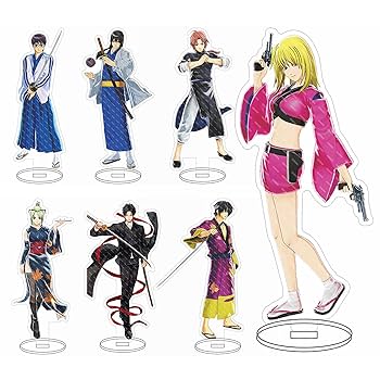 SCFカード（ホロ）銀魂】坂田銀時、桂小太郎、高杉晋助、新八、神楽