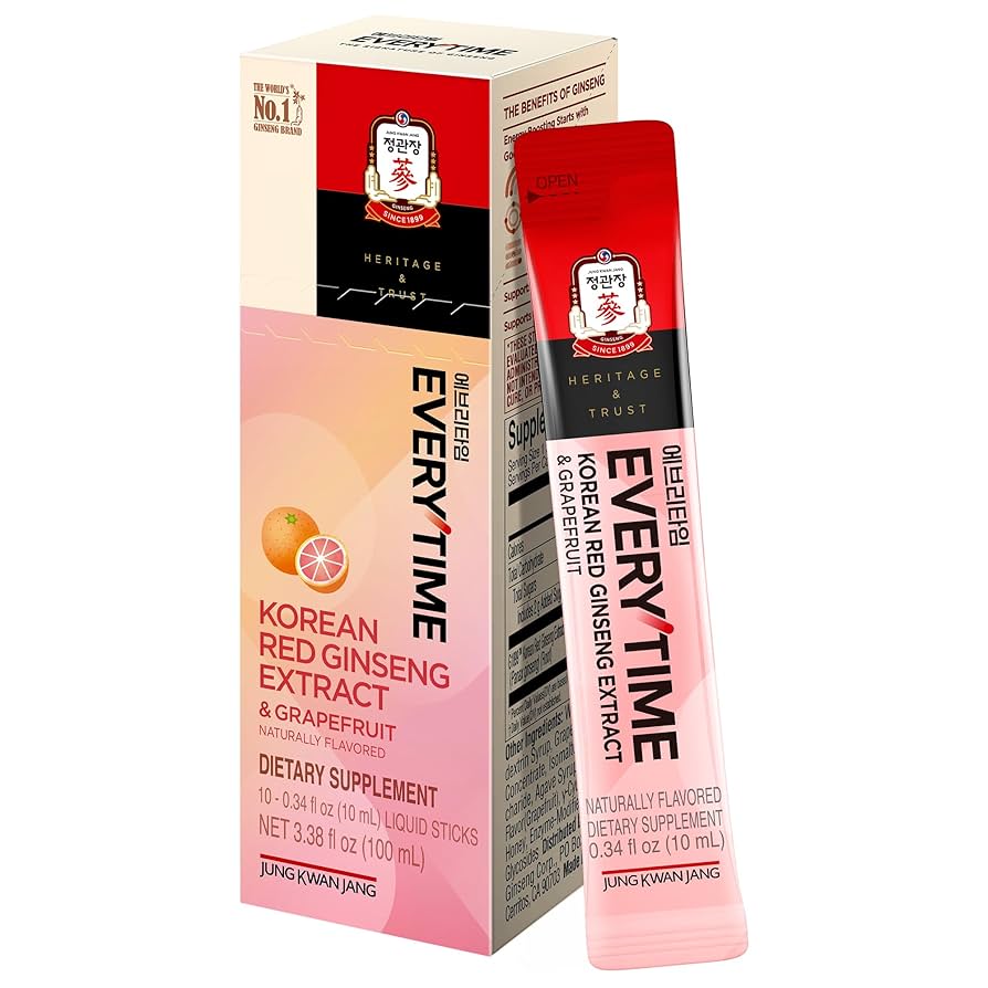 JUNG KWAN JANG 紅参精 120g x 6パック Jung Kwan Jang Korean Red