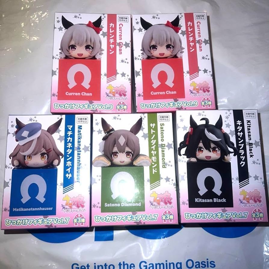Amazon.co.jp: ウマ娘 ひっかけ フィギュア カレンチャン×2 & vol7
