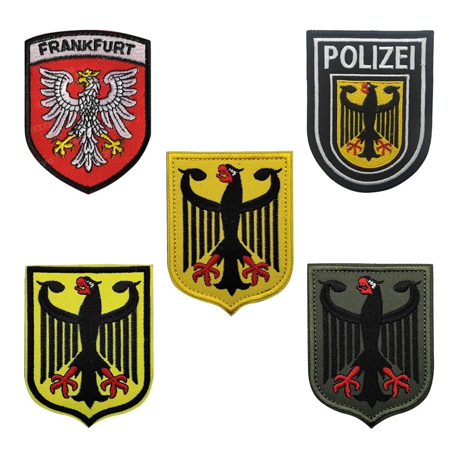 W帝政ドイツ軍/プロイセン王国＊5連ミニチュア襟ボタン穴チェーン