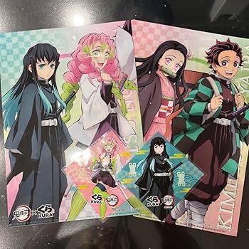 ゆでたまご】時透無一郎＆甘露寺蜜璃クリアファイル クリアファイル