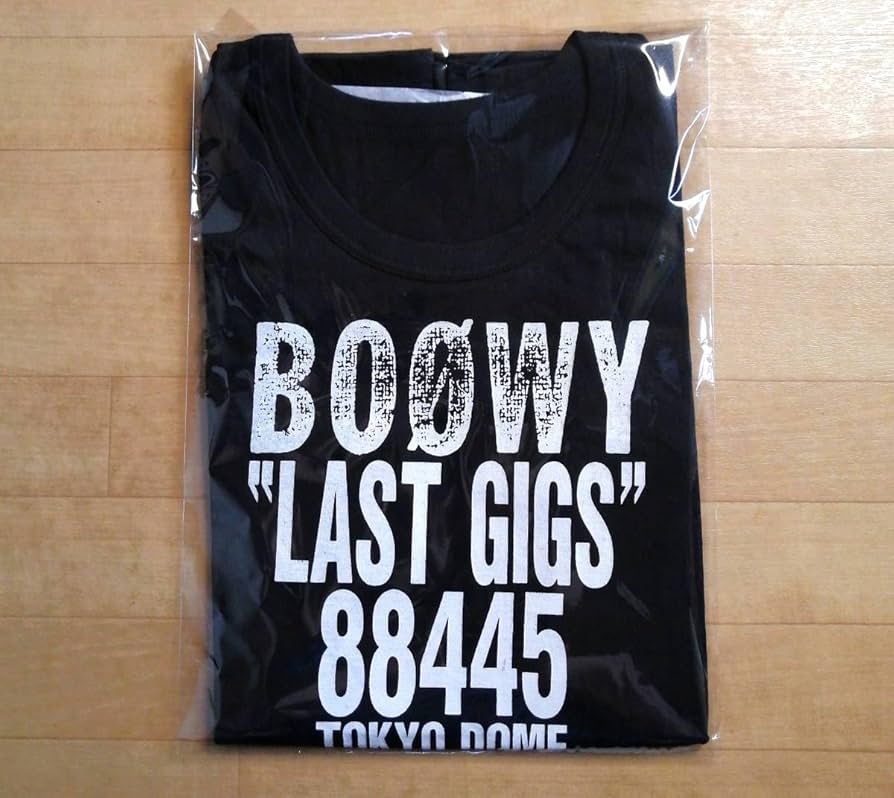 BOOWY LAST GIGS タンクトップ ブラック 当時物 BOOWY boowy LASTGIGS
