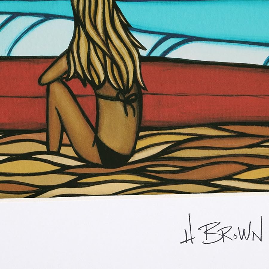 Amazon.co.jp: (ヘザーブラウン)HEATHER BROWN ART PRINT W35.6×H28