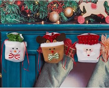 Amazon.co.jp: クリスマス 巾着袋 クリスマスギフトバッグ 小さい お