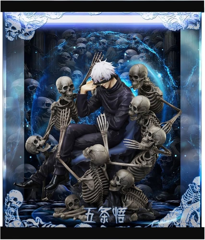 Amazon.co.jp: 渋谷事変 五条悟 1/7 MAPPA 専用 アクリルケース LED