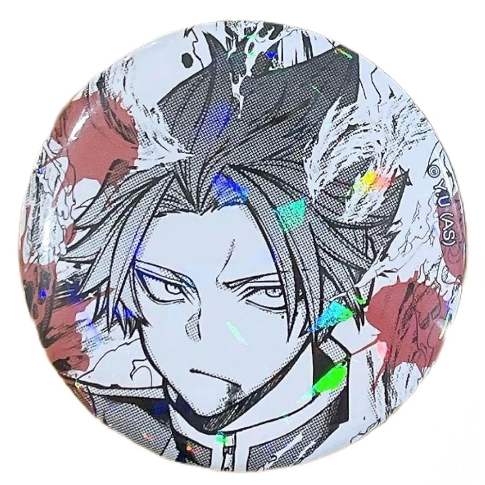 桃源暗鬼 一ノ瀬四季 ホログラム缶バッジ マズル ツリビレ メイド