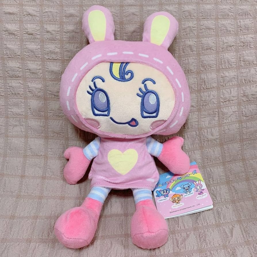 レトロ レア メゾピアノmezzo ベリエ ぬいぐるみ ウサギキャラクター 3