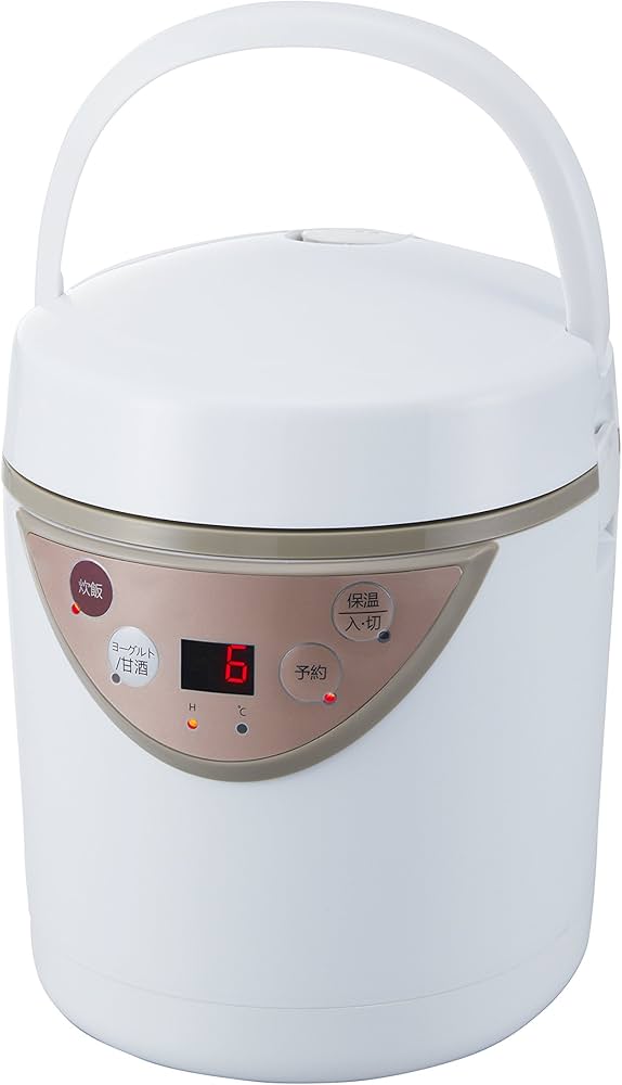 Amazon | ミニライスクッカー 0.5~1.5合炊[発酵機能付き] ミニ炊飯器