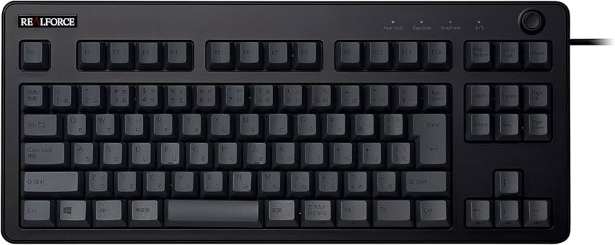Amazon.co.jp: REALFORCE R3 キーボード 有線 テンキーレス 45g 日本語