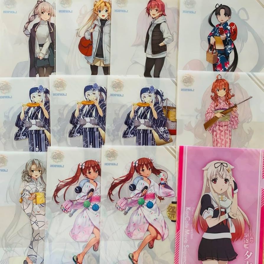 Amazon.co.jp: 艦これ ローソンコラボ クリアファイル アニメグッズ