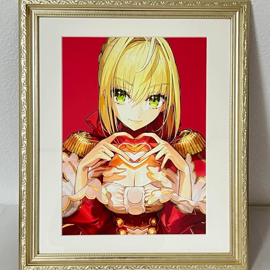 ワダアルコ展複製原画(B4)ネロ Fate ＆ Fate/EXTRA Amazon.co.jp