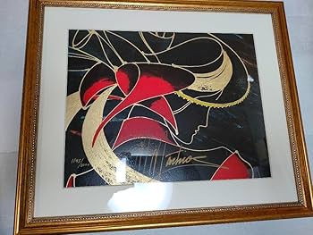 マーティロ・マヌキアン 「春」 シルクスクリーン 直筆サイン