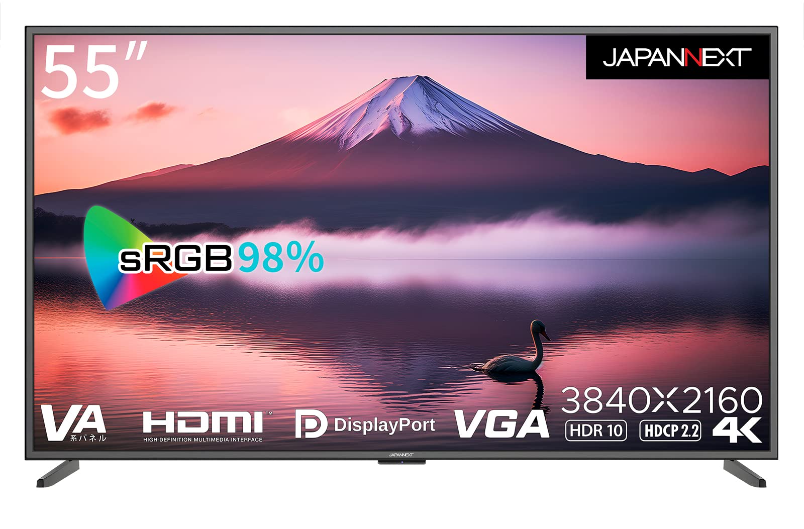 大型モニター 55型4K 2021年 JN-IPS5500TUHDR Amazon.co.jp: JAPANNEXT
