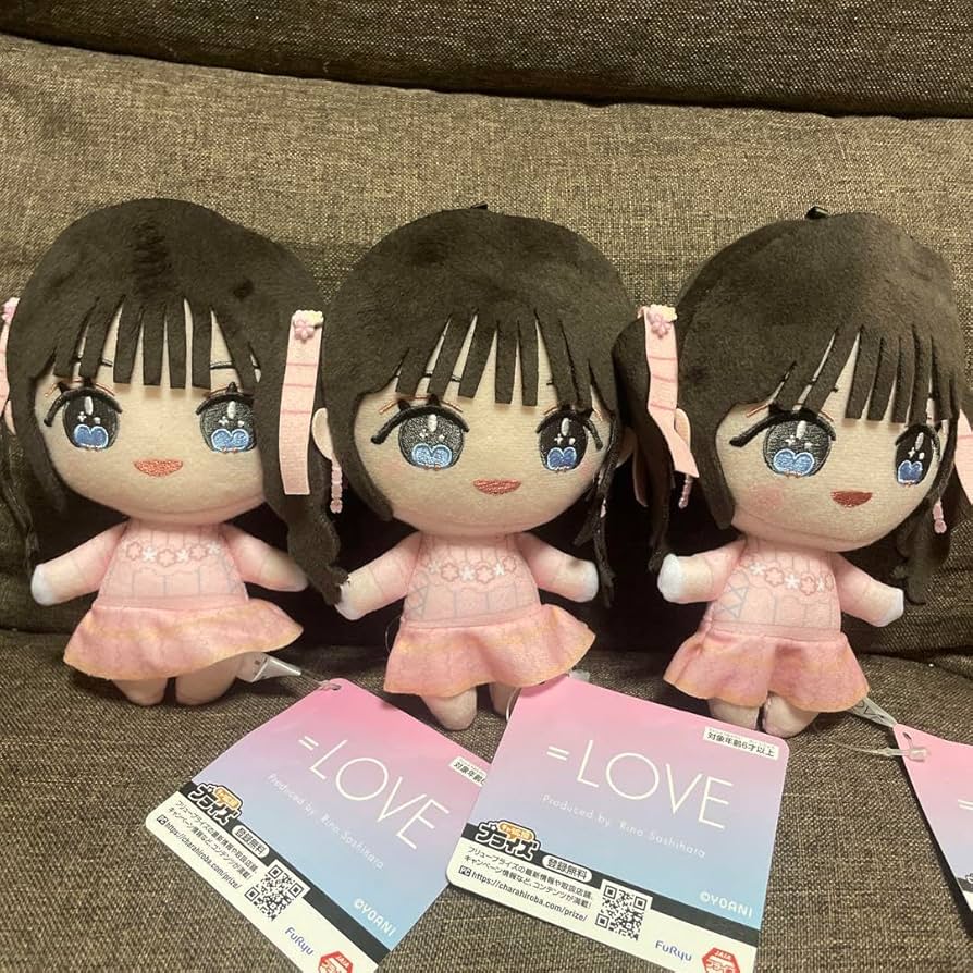 Amazon.co.jp: =LOVE イコラブ ぬいぐるみ マスコット 音嶋莉沙 3点