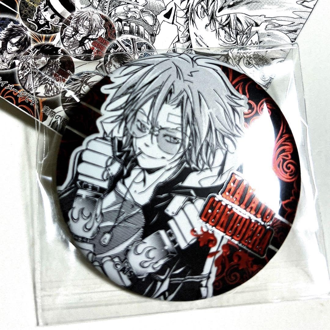 REBORN JF2016 缶バッジ ジャンプフェスタ 獄寺隼人 REBORN JF2016 缶