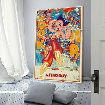 Amazon.co.jp: 鉄腕アトム 超クリア 漫画 ポスター (9) プリント