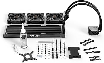 Amazon.com: be quiet! Pure Loop 2 FX 360mm, CPU Liquid Cooler for