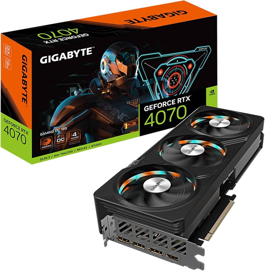 Amazon.com: Gigabyte GeForce RTX 4070 Gaming OC 12G Graphics Card