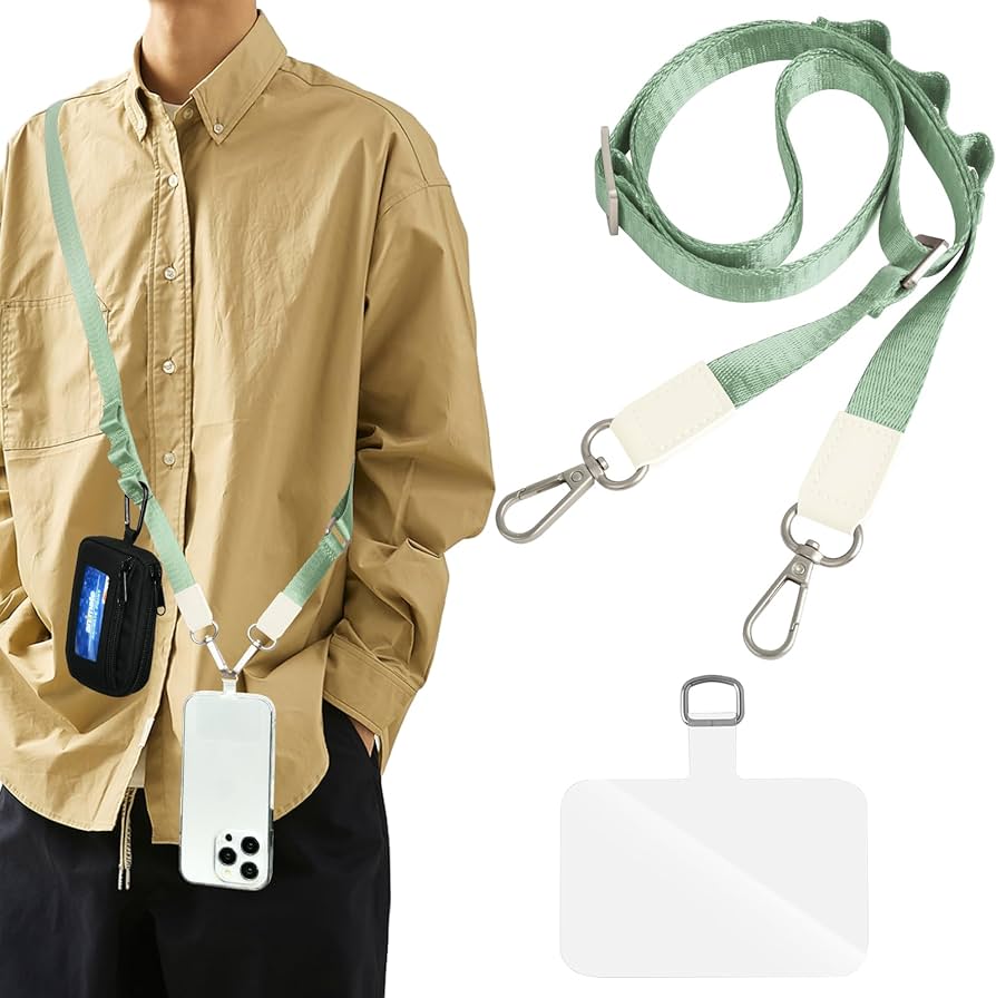 Amazon.co.jp: [Ganve] スマホストラップ 斜めがけ 首掛け 肩掛け 全