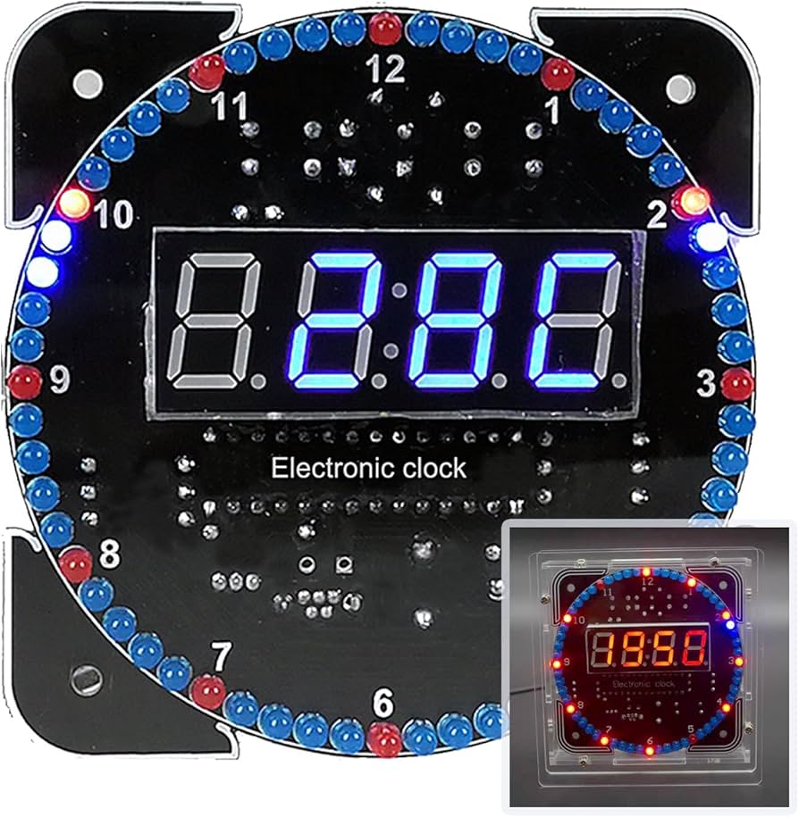 Amazon.com: ISolderStore Electronic DIY Kits 60s Clock Kit