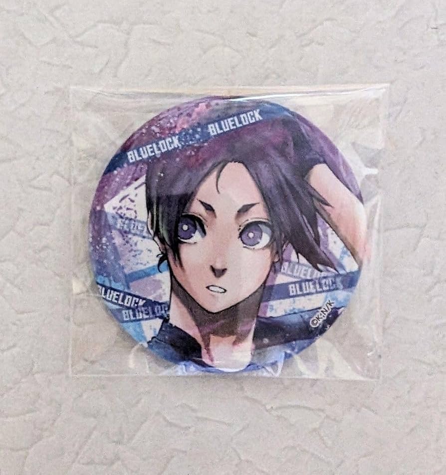 ブルーロック 御影玲王 ブルーロック展 アルティメタル缶バッチ 80点