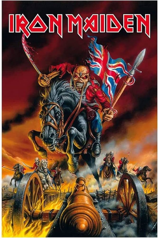 Amazon.co.jp: GB eye アイアンメイデン イングランド 61 x 91.5cm