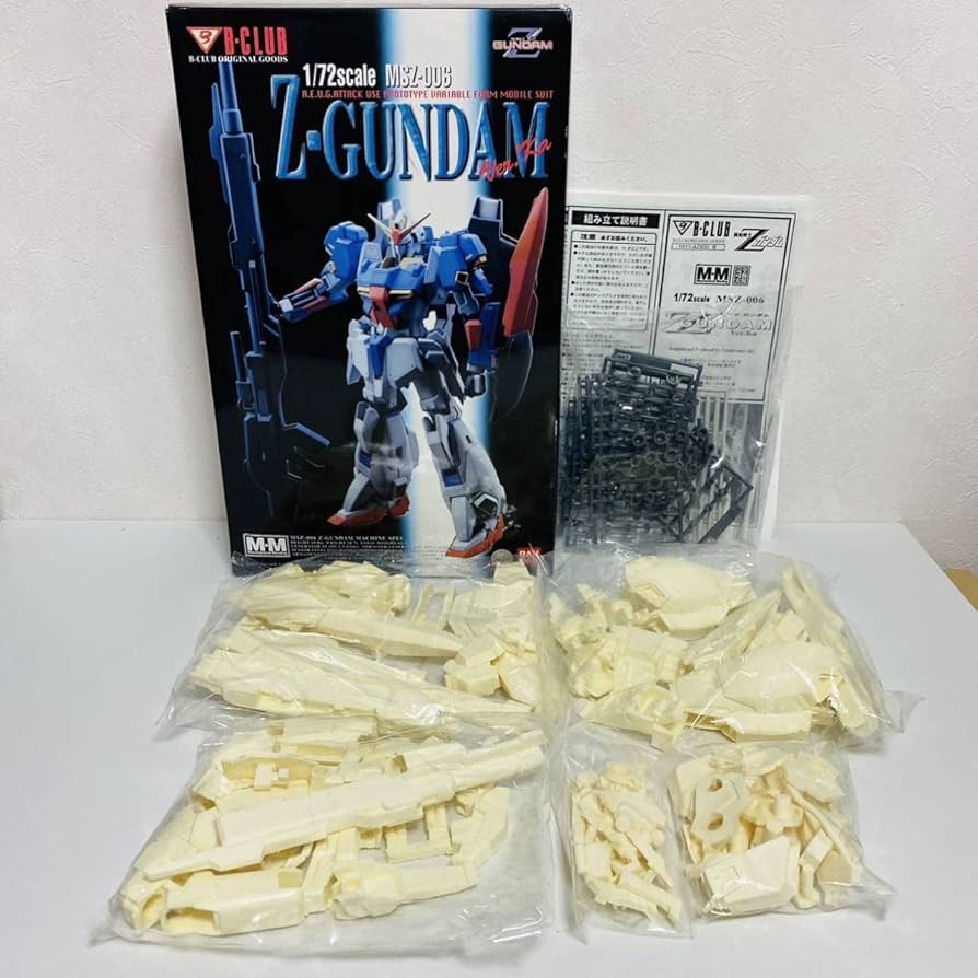 B-CLUB 1/72 最高 Zガンダムver.ka ガレージキット Bクラブ 1/72 Z