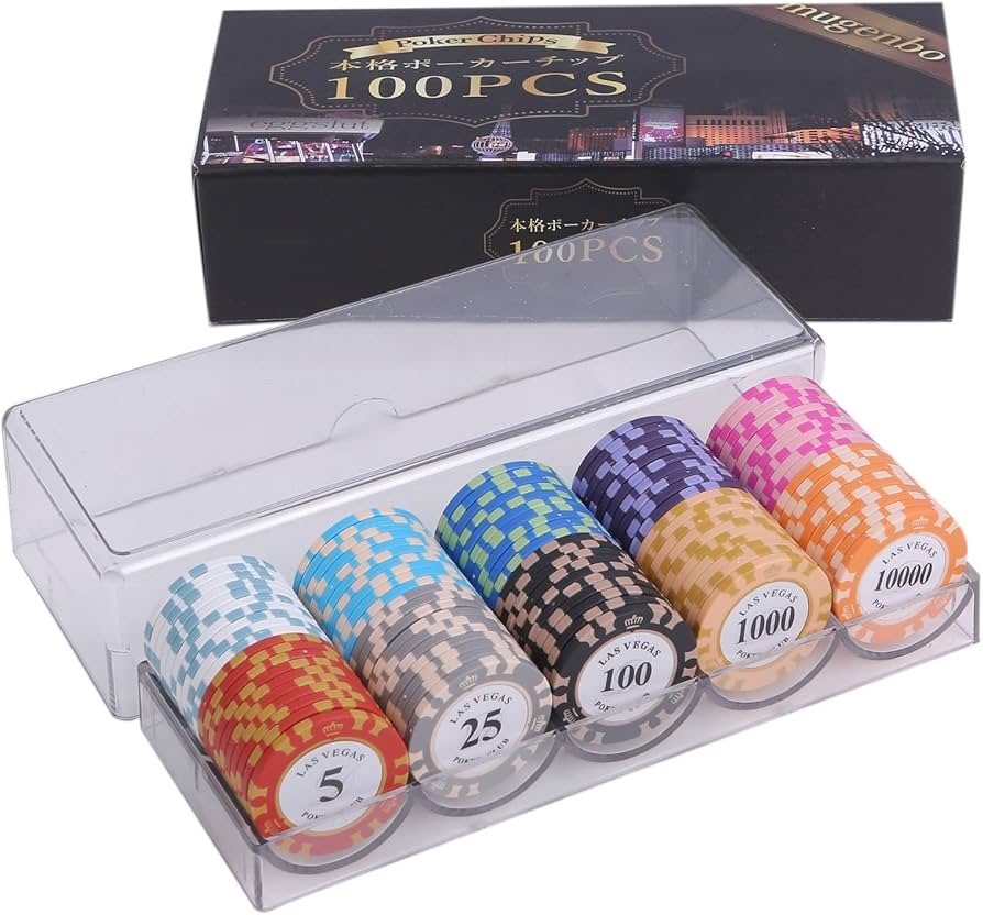 27 カジノチップ 183枚 100$ ポーカーチップ H26年 27 カジノチップ