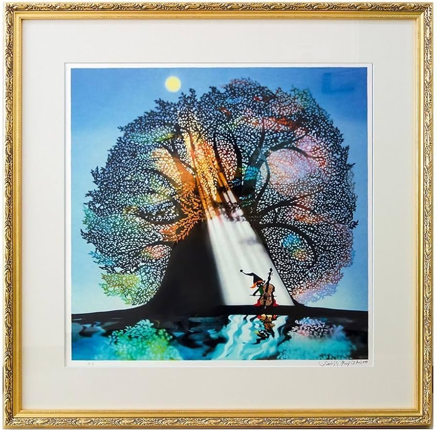 藤城清治 版画 絵画 インテリア アート 作品 美術 あずま工芸 素敵な