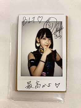 清宮レイ サイン入りチェキ 乃木坂46 筒井あやめ 清宮レイ 直筆サイン