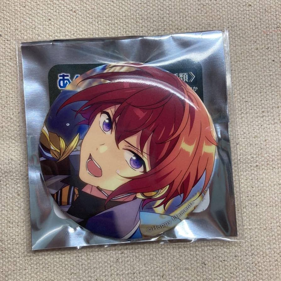 朱桜司 缶バッジ ハート缶 購入 痛バ 朱桜司 ハート缶バッジ 缶バッジ