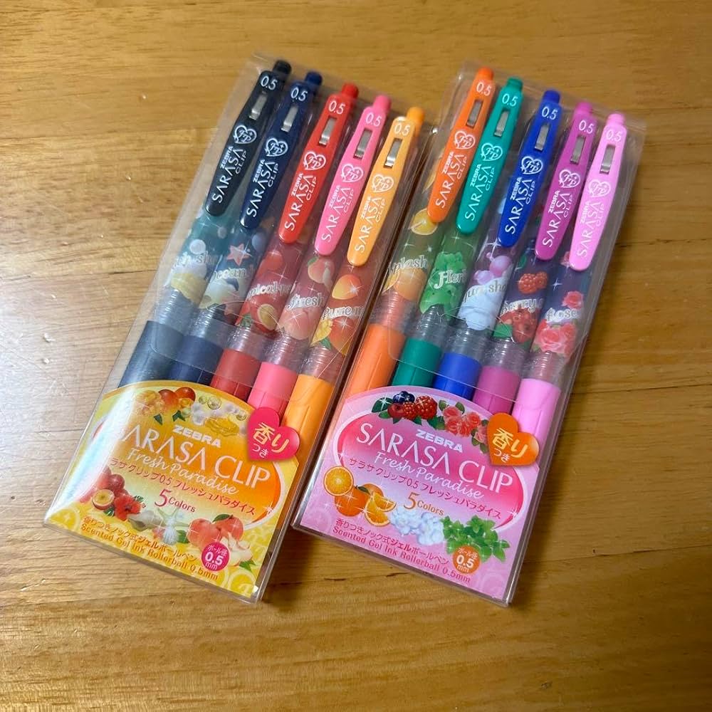 ゼブラZEBRA サラサクリップ フレッシュパラダイス5色セット 【公式通販】
