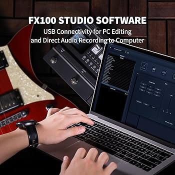 Amazon.co.jp: FLAMMA FX100 ギター マルチ-エフェクト ペダル 151