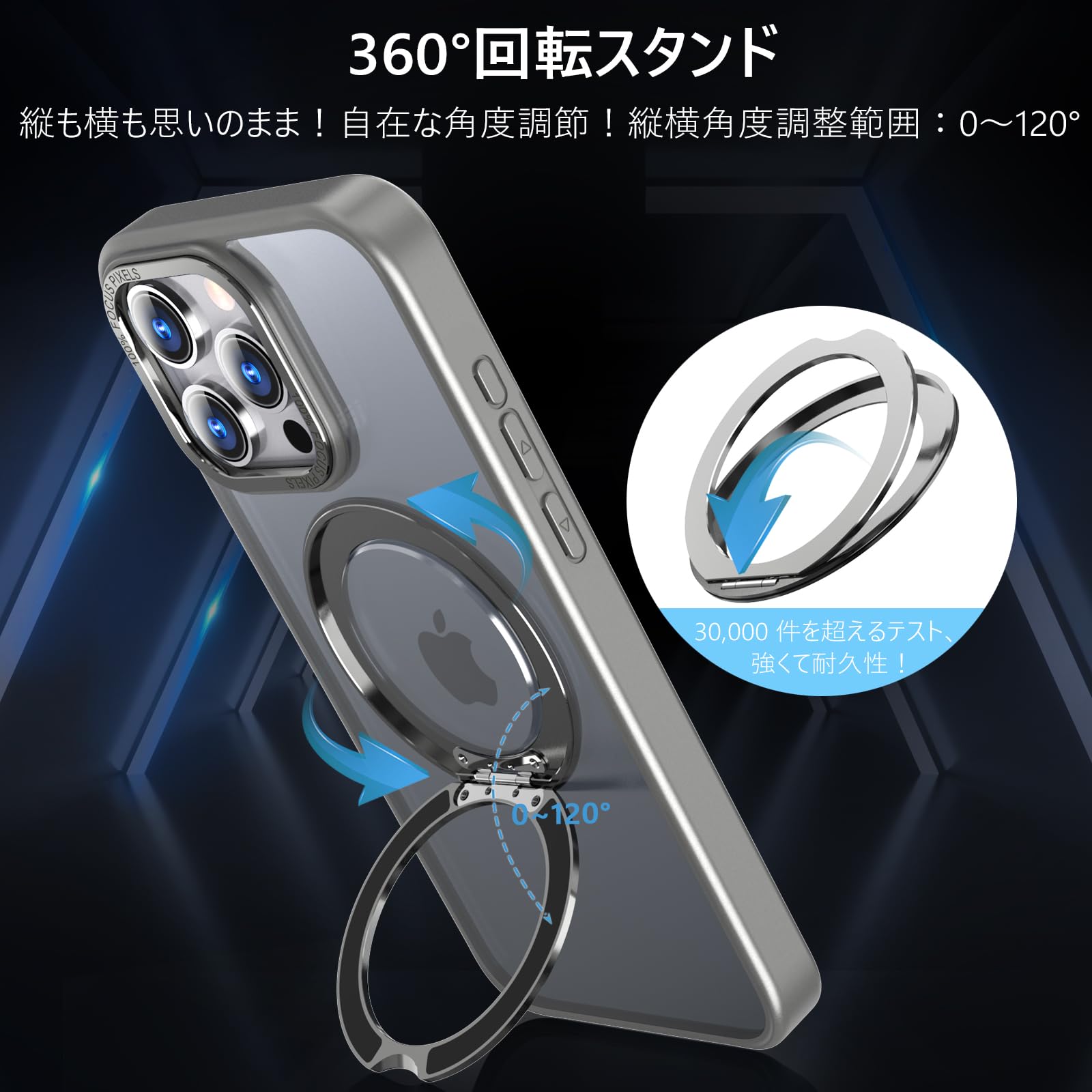 Amazon.co.jp: KWATUNG Magsafe Compatible iPhone 15 Promax Case