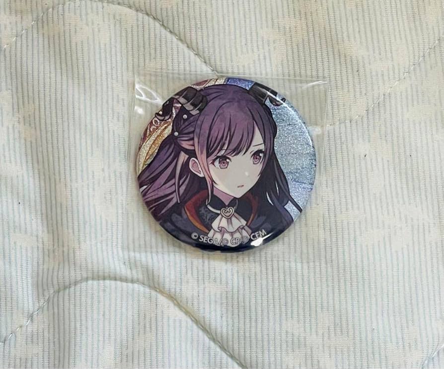 プロセカ 東雲絵名 グリッター缶バッジ 40B 予約商品】グリッター缶