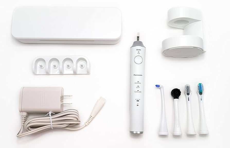 Amazon | パナソニック 電動歯ブラシ ドルツ 白 EW-DE54-W