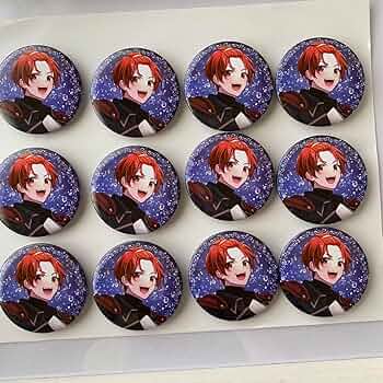 メモライズ 缶バッジ りうら 30個 りうら 活動5周年記念 マット缶バッジ -