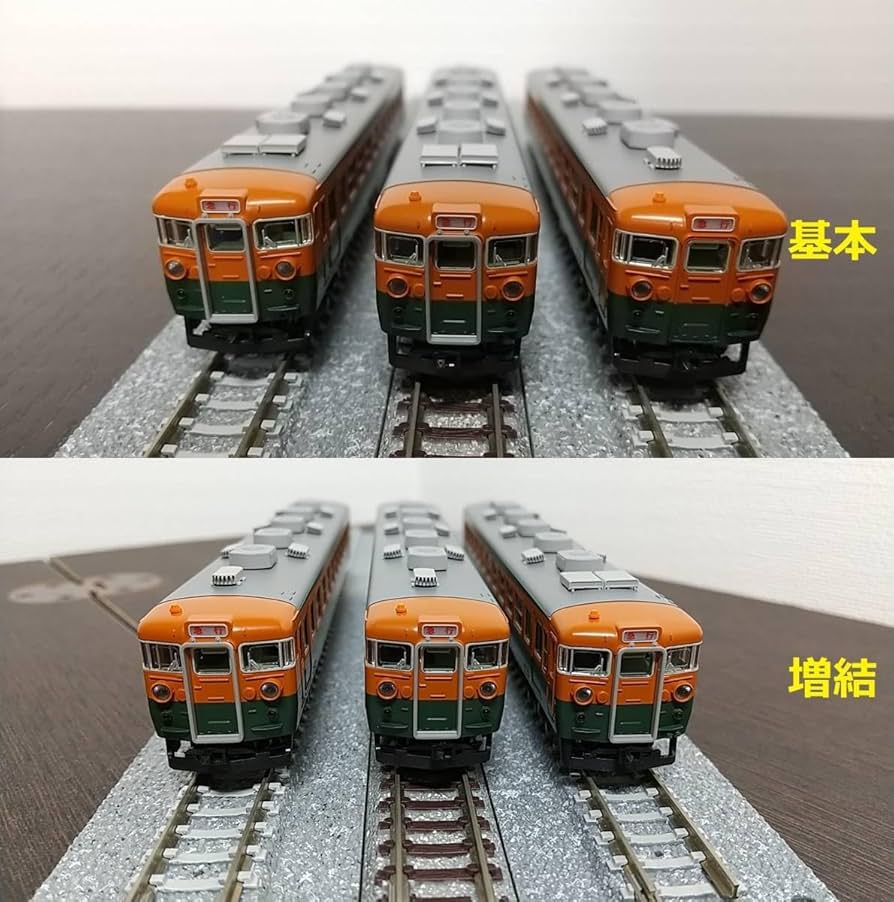 KATO10-1488・1489 165系急行「佐渡」7両基本＆7両増結セット