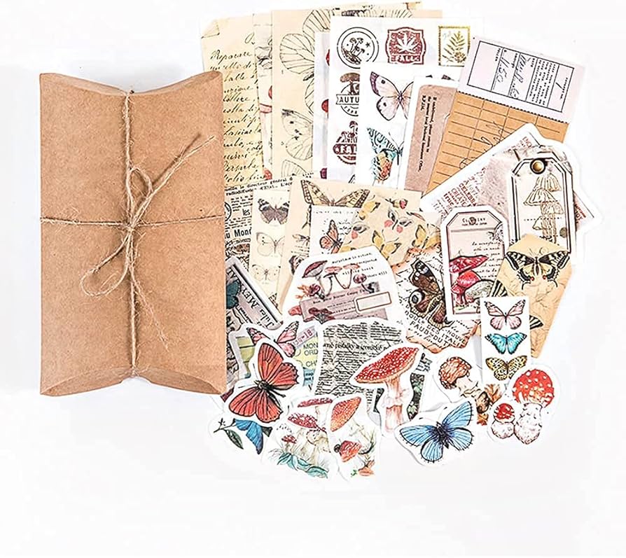 スクラップブック用デザイン用紙ステッカー